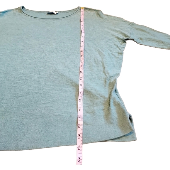 VINCE Cotton Lightweight Oversized Sweater, size XS - Picture 7 of 7